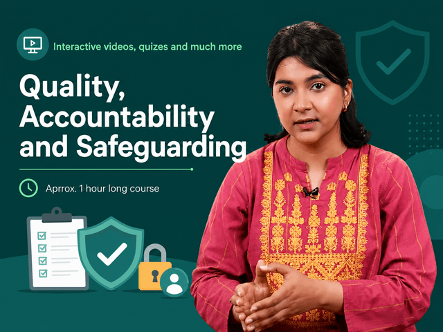 Quality Accountability and Safeguarding
